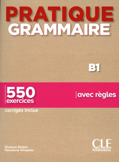 Pratique Grammaire B1 książka + rozwiązania