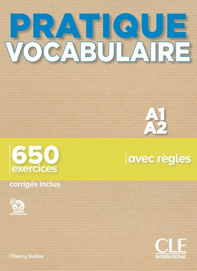 Pratique Vocabulaire A1-A2 książka + rozwiązania + audio online