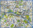 Disparition à Paris - Le jeu - coffret avec plateau et cartes